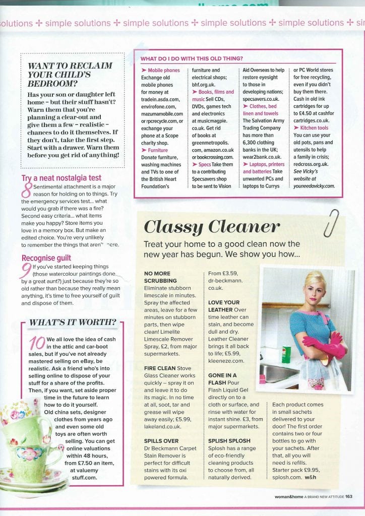 Woman and Home February 2014 Article Page 2