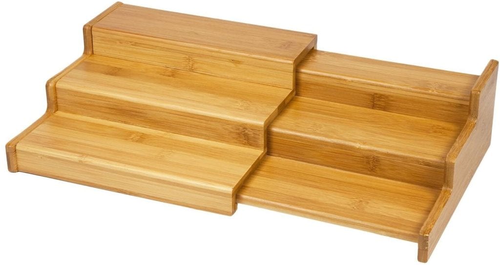 Woodluv Expandable Tiered Spice Step
